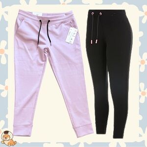 Game Time Activewear DNA Athleisure Joggers, Peony Pink, Sz Lg